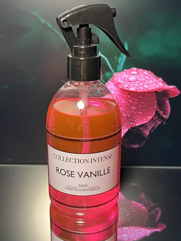 Spray d'intérieur Rose vanille - Collection Intense 250 ML